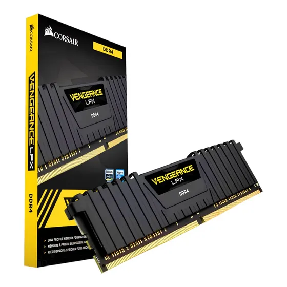 Memória Ram Ddr4 Corsair Vengeance Lpx 8gb 2400mhz Intel Amd