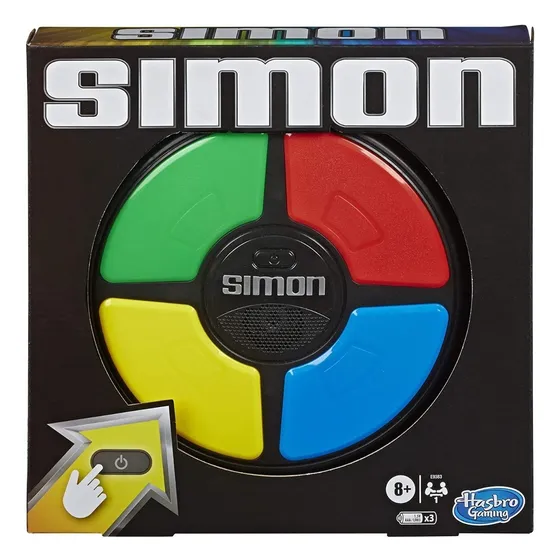 Juego De Memoria Electronica De Mano Simon Hasbro Niños