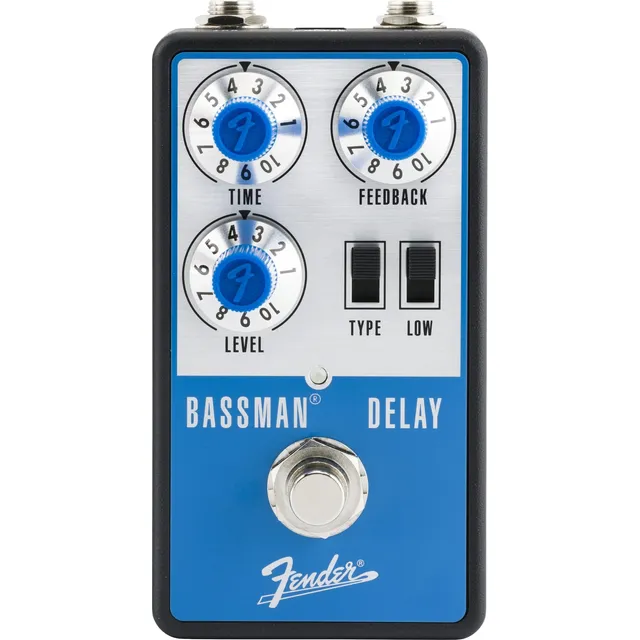 Pedal De Delay Fender Bassman Para Bajo Con Delta Analógico 