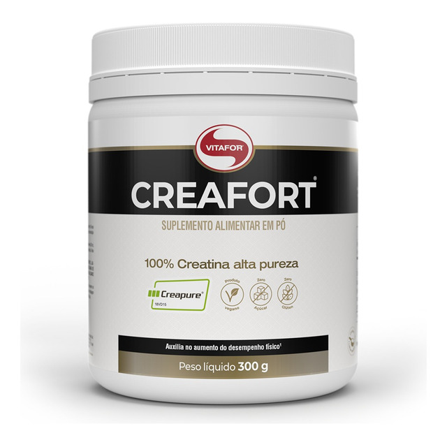 Creatina Monohidratada Creafort Sem Sabor 300g Vitafor Creatina Monohidratada Creafort Sem Sabor 300g Vitafor