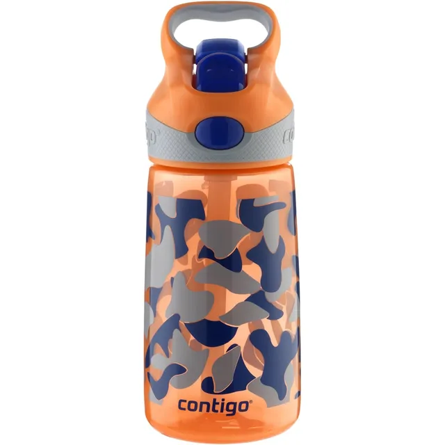Contigo Autospout Straw Striker Botella Agua Niños 14 Oz