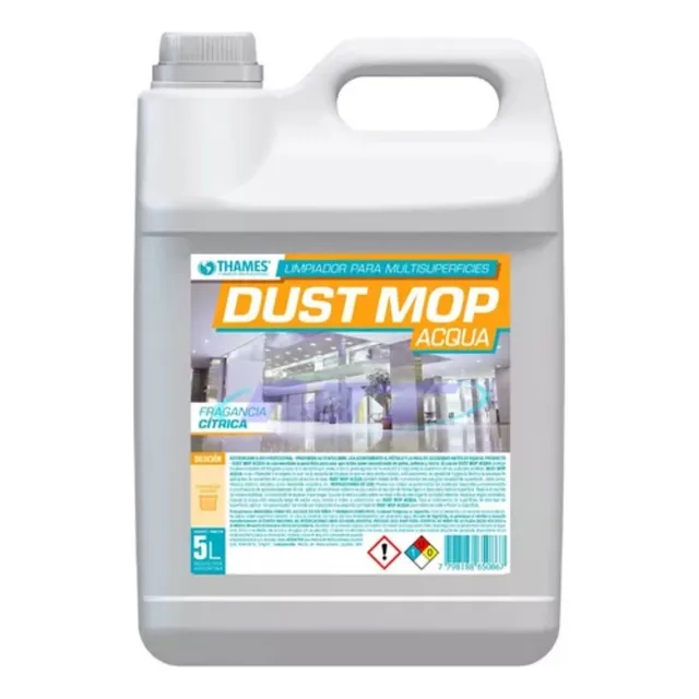 Secuestrante De Polvo Piso Acqua Bidon 5lts Aroma Citrico