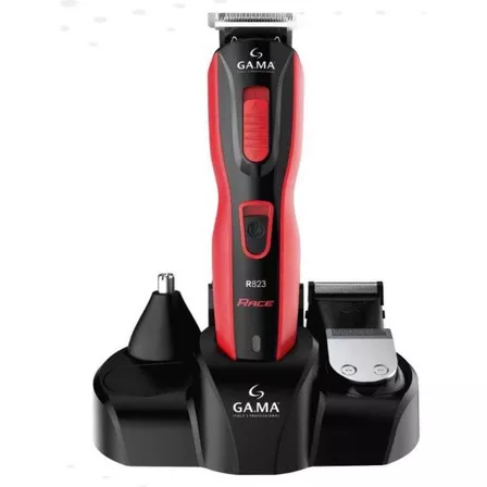 Maquina Cortar Pelo Barba Afeitadora Gama R823 Inalambrica Color Rojo