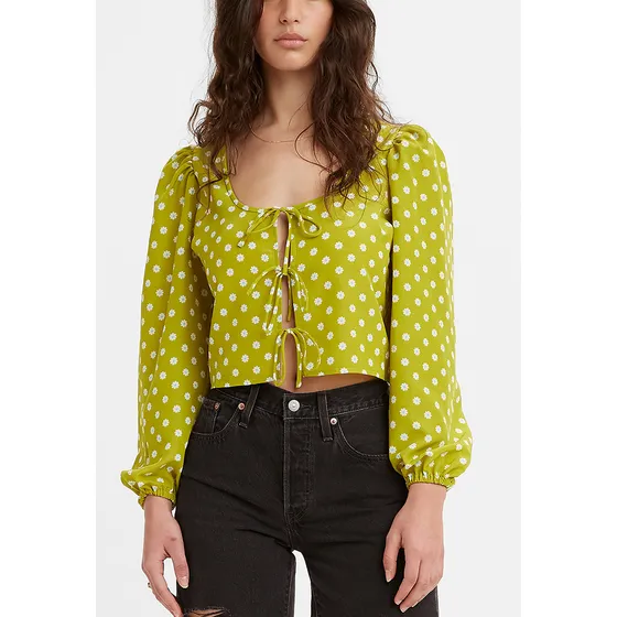 Blusa Mujer Gráfica Verde Levis A1903-0000