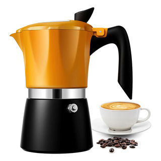 Xinest Cafetera Moka Pot Expreso De 300 Ml Con Tapa Transparente Xinest Cafetera Moka Pot Expreso De 300 Ml Con Tapa Transparente