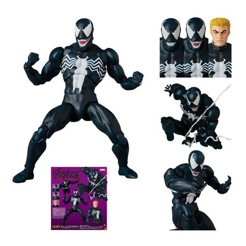 Figura de acción Venom Mafex No.088 de Marvel Enviando Normalmente