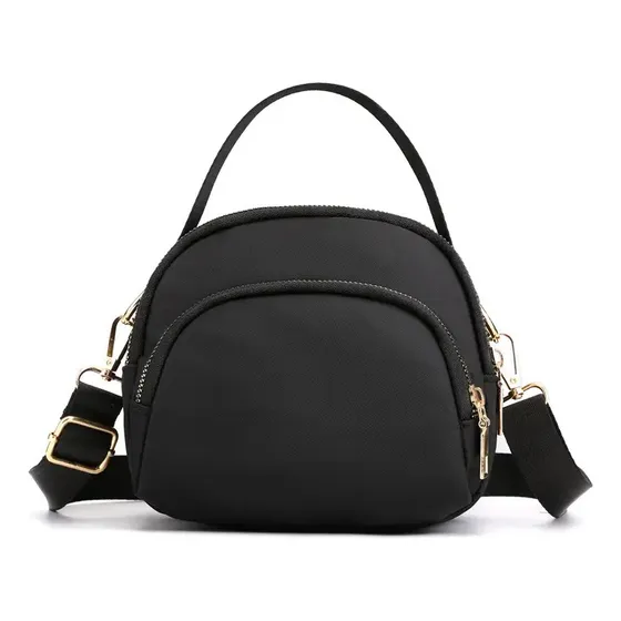 Bandolera Bolso Crossbody Doble Repartición Para Mujer
