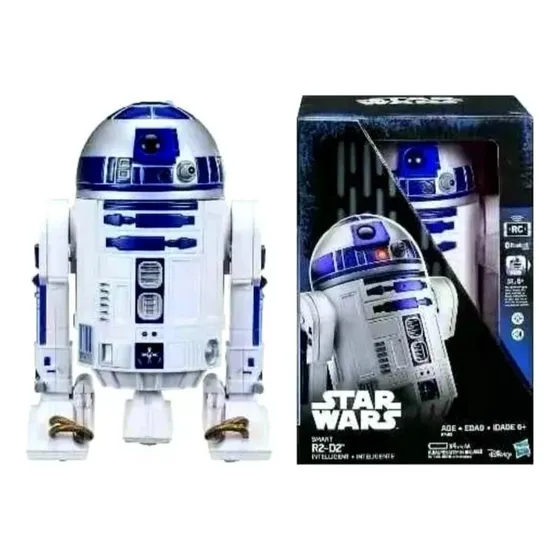 Star Wars Smart R2d2 Inteligent Robot R/c Vintage Colección