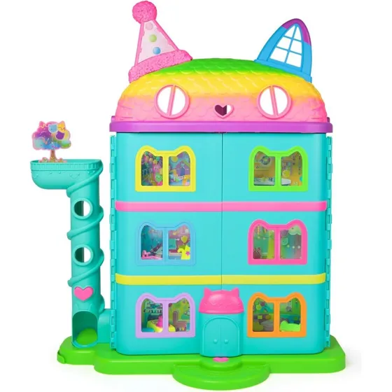 Gabbys Dollhouse, Casa De Muñecas Festiva Color Azul Acero