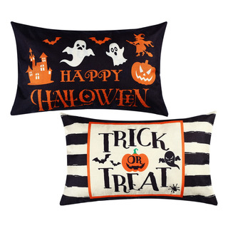 2 Fundas De Almohada De Halloween De 20 X 12 Pulgada 2 Fundas De Almohada De Halloween De 20 X 12 Pulgada