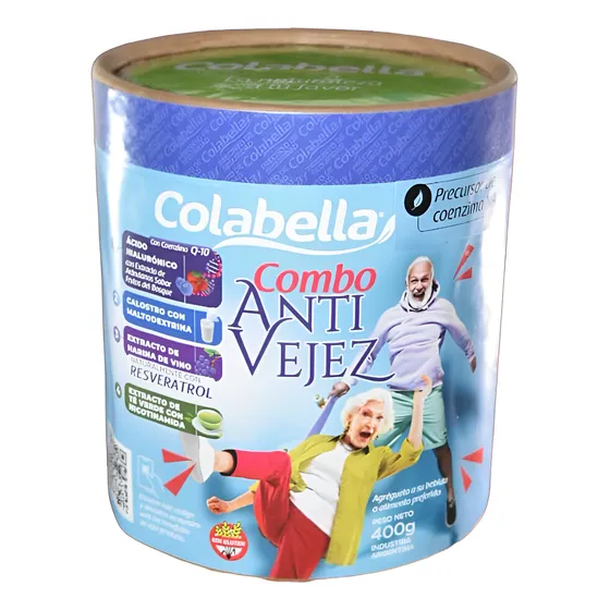Combo Anti Vejez Resveratrol + Hialurónico Colabella X 400 G