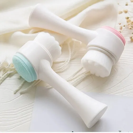 Esponja Facial Cepillo Masajeador Exfoliante