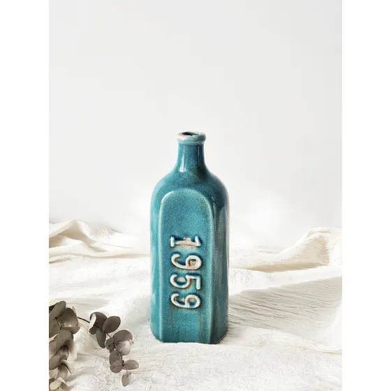 Jarron Botellon 1959 Turquesa 1959