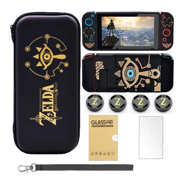 Funda Para Nintendo Switch, Con Zelda Bolsa De Viaje Rígida