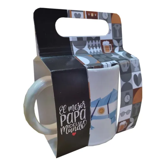 Caja Estuche Para Tazas / Mate - Impresas X 25u