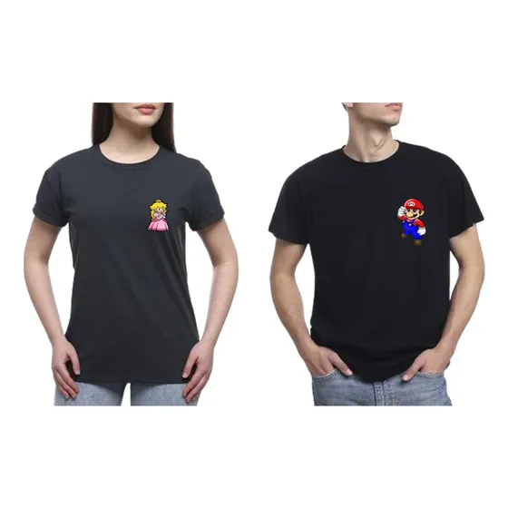 Franelas Personalizadas De Pareja March Y Homero 2