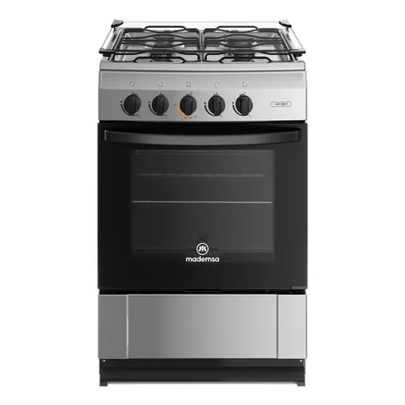 Cocina Mademsa 4 Platos Mv220t Color Gris/Negro