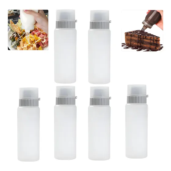 6 Botella De Ketchup, Botellas De Condimentos