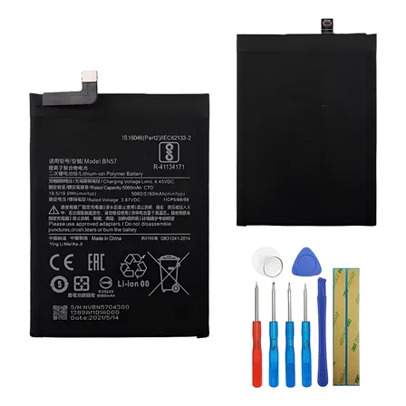 Bateria Nueva (bn57) + Kit Herr Para Xiaomi Poco X3 / X3 Pro