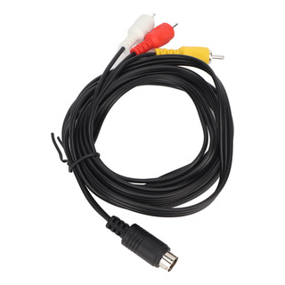 Cable Mini Din A 3 De 9 Pines Con Sonido Niquelado Y Vídeo Cable Mini Din A 3 De 9 Pines Con Sonido Niquelado Y Vídeo