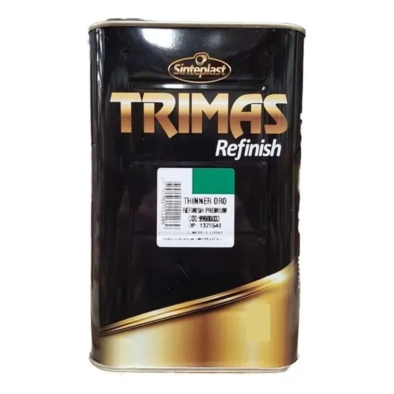 Thinner Oro Refinish Premium Trimas 4lt Automotor Sinteplast