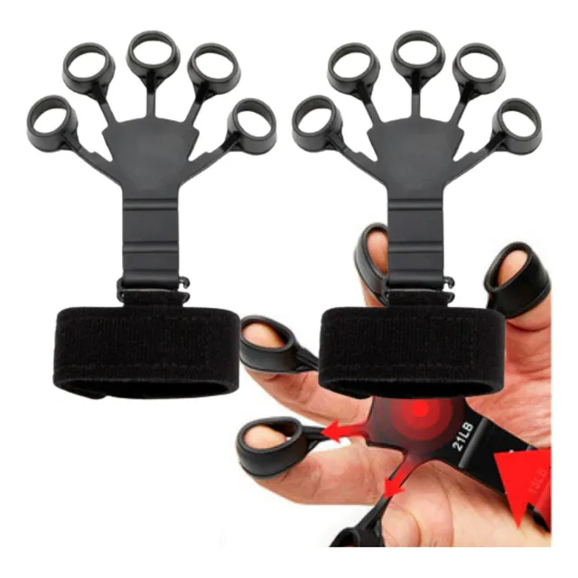Kit Exercitador Dedos Flexor Fortalecedor Punho Fisioterapia