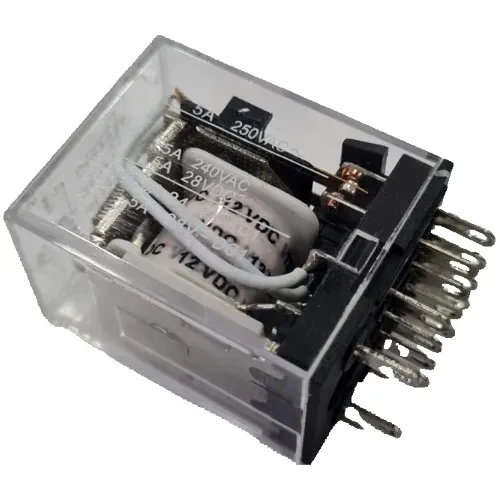 Relay Rele 4 Inv + Zocalo Bobina 12v Dc 240v 5a 12vdc My4n