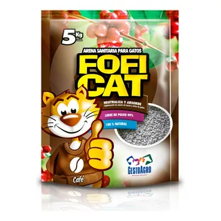 Foficat Arena Para Gatos 5 Kg