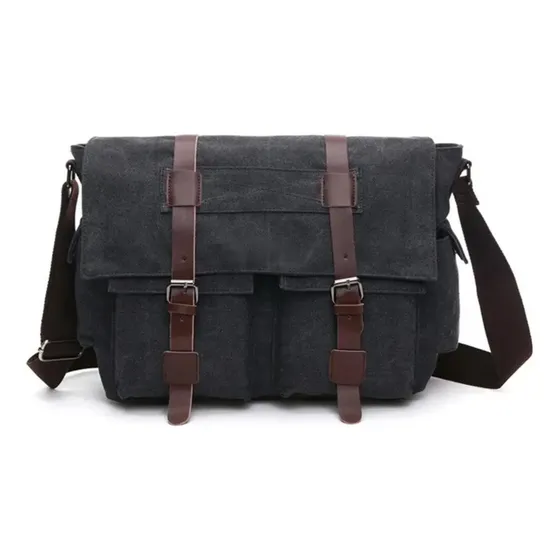 Morral Bandolera Cruzado Unisex Bolso Organizador Dos Tiras