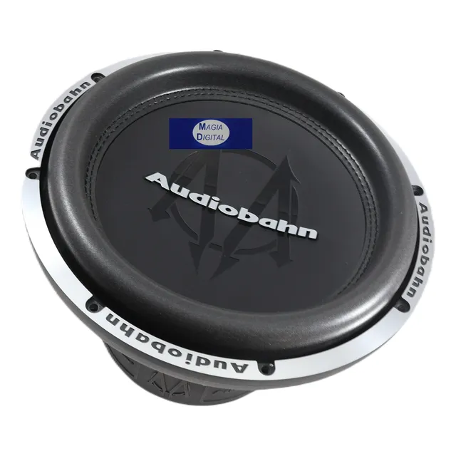 Subwoofer 12puLG Audiobahn Asw1200m 3500w Doble Bobina
