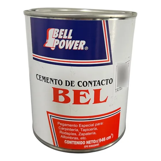 Pega Amarilla Cemento Contacto Bell Power 1/4