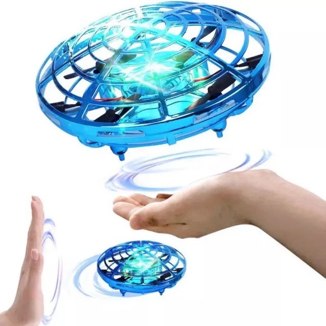 Dron Infrarrojo Drone Planeador Interactivo 360 Ovni Con Luz
