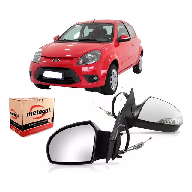 Retrovisor Ford Ka 2008 A 2011 2012 Com Pisca Le Original