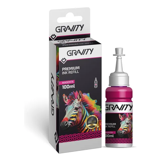 Tinta Impresora Compatible Premium Sistema Continuo Insstore Tinta Magenta