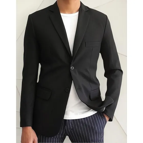 Saco Entallado Elegante Sport Tropical Mecánico