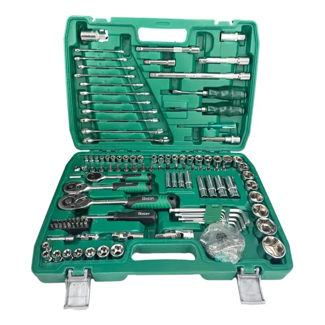Caja De Herramientas 121 Piezas Marca Roccia