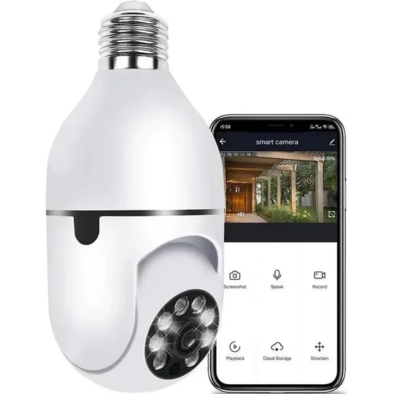 Câmera Spy Ip Câmera Inteligente Yoosee Panorâmica Wi-fi Nf