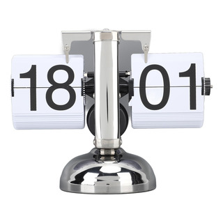 Reloj De Escritorio Con Tapa, Reloj Retro Abatible Hacia Reloj De Escritorio Con Tapa, Reloj Retro Abatible Hacia