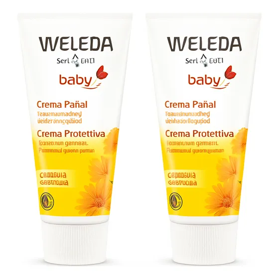 Kit Creme Protetivo Weleda Calêndula 75ml Com 2 Unidades