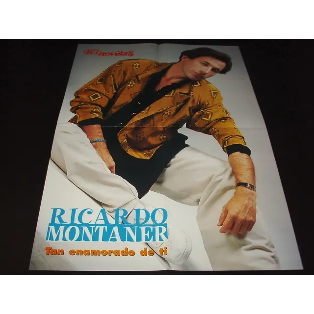 (h076) Poster Osvaldo Laport * Ricardo Montaner * 56 X 41