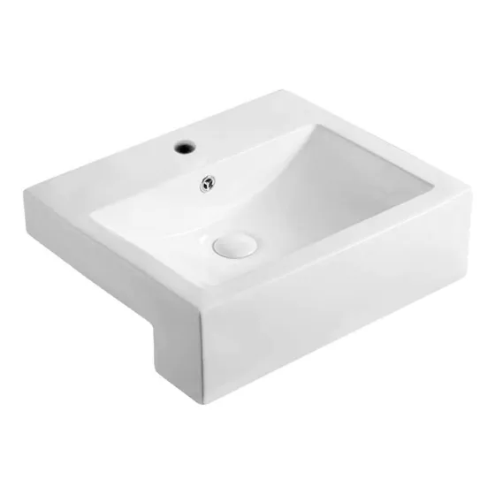 Bacha Blanca,semi Encastre,54x45x17