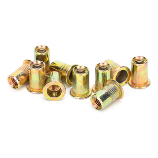 Fastener Hardware - Tuercas De Remache M6, Chapadas En Zinc, Fastener Hardware - Tuercas De Remache M6, Chapadas En Zinc,