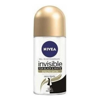 Antitranspirante Nivea Roll On Black And White Dama 50 Ml Antitranspirante Nivea Roll On Black And White Dama 50 Ml