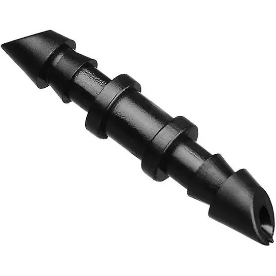 X100 Union Para Tubin 4mm Micro Tubo Riego Goteo 1/4