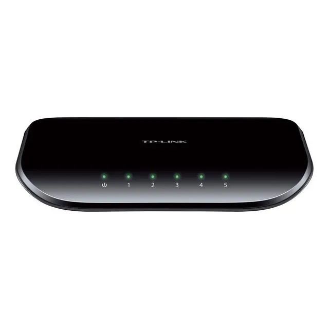 Switch Tp Link 5 Puertos 10/100/1000 Mbps Para Escritorio