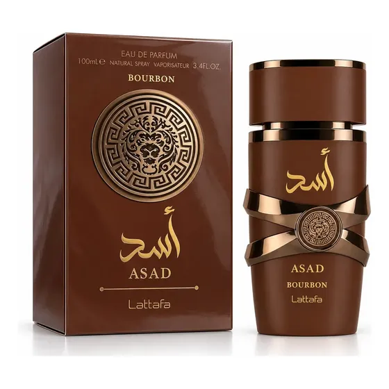 Perfume Lattafa Asad Bourbon Original Edp Masculino