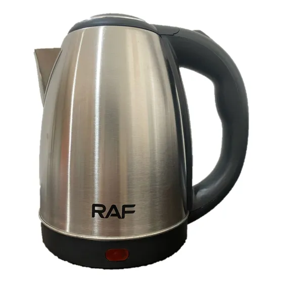 Hervidor De Agua Eléctrica Tetera Jarra Cafetera 2l Plateado
