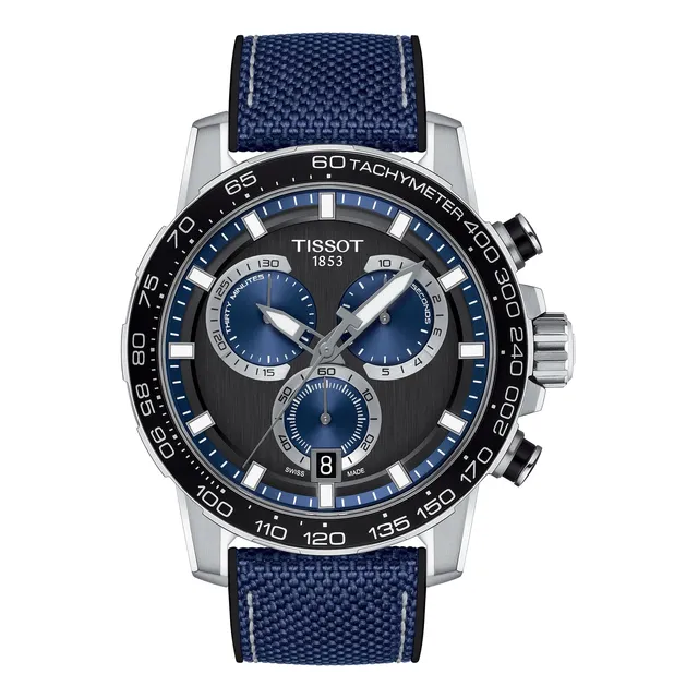 Tissot Mens Supersport Chrono 316l Caja De Acero F5y2m