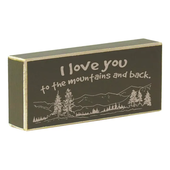 Iman Madera Rustica Para Exterior Texto Ingl  I Love You The