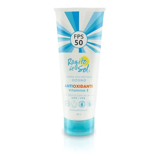 Crema protectora de rostro Fps50 Ozono | Rayito de Sol